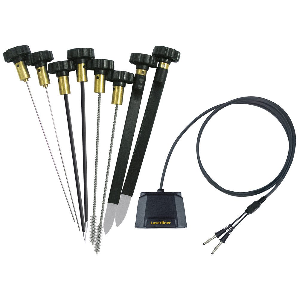 Spannungsprüfer Laserliner 082.326A DampExtension Compact Set Tiefenelektroden mit An