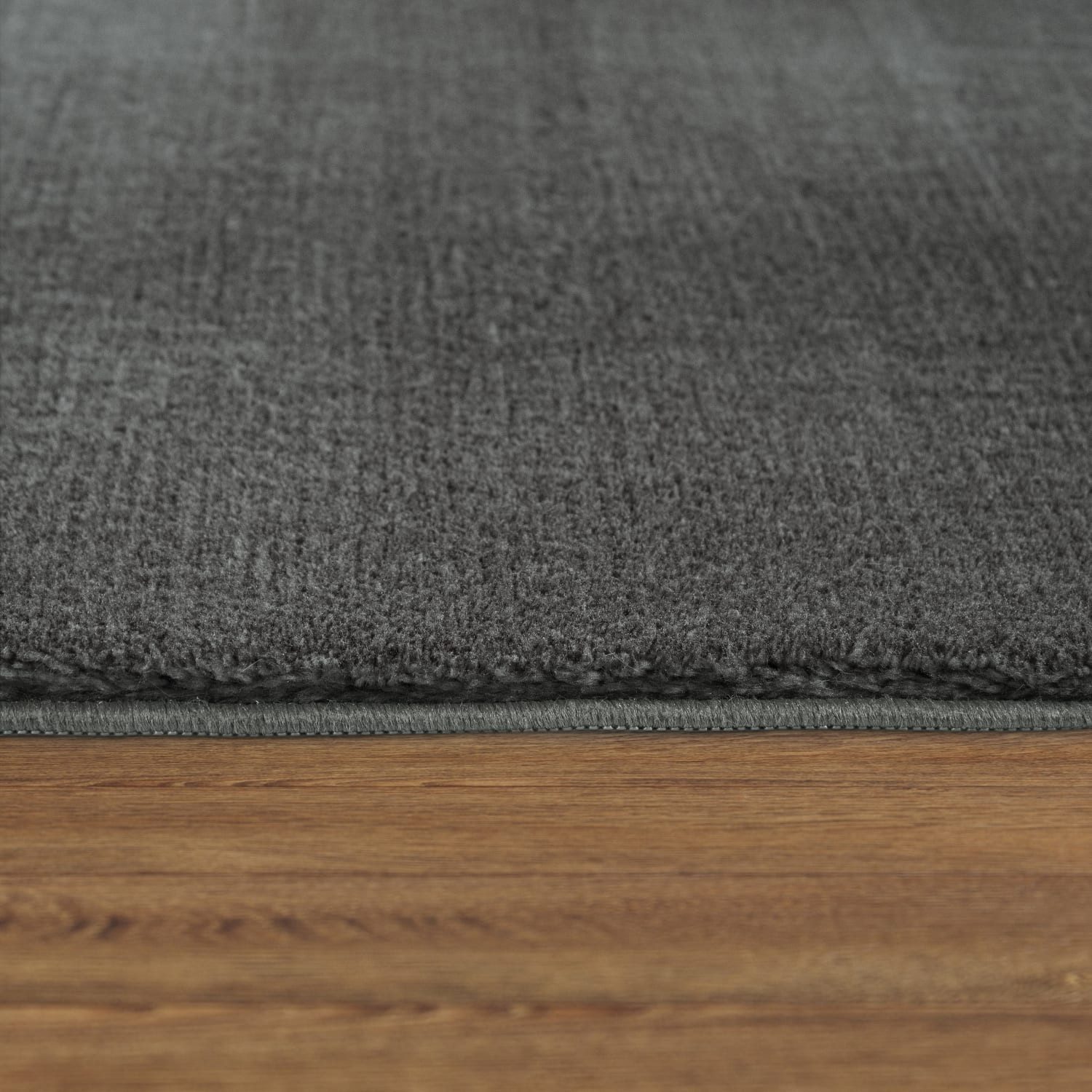 KADIMA DESIGN Teppich waschbar Unifarben Wohnzimmer schmutzabweisend Teppich Kurzflor, Rechteckig, Höhe: 14 mm, Florhöhe: 10 mm, 100% Polyester, Rechteckig, 60x – Bild 5 von 5