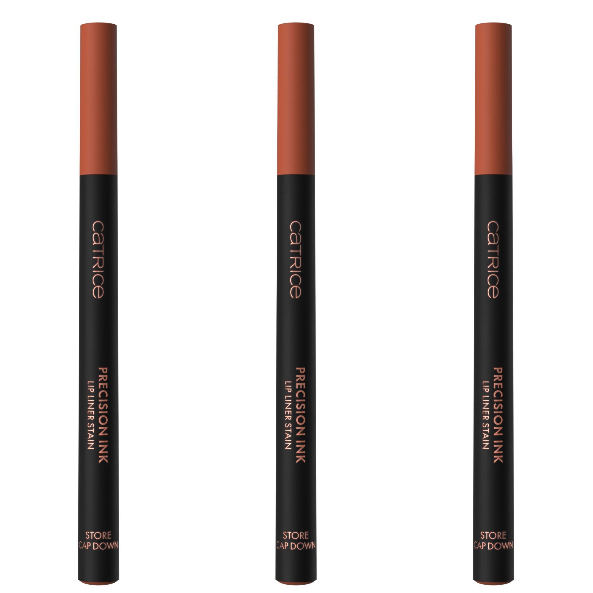 Catrice Lipliner Precision Ink Lip Liner Stain, 3-tlg.