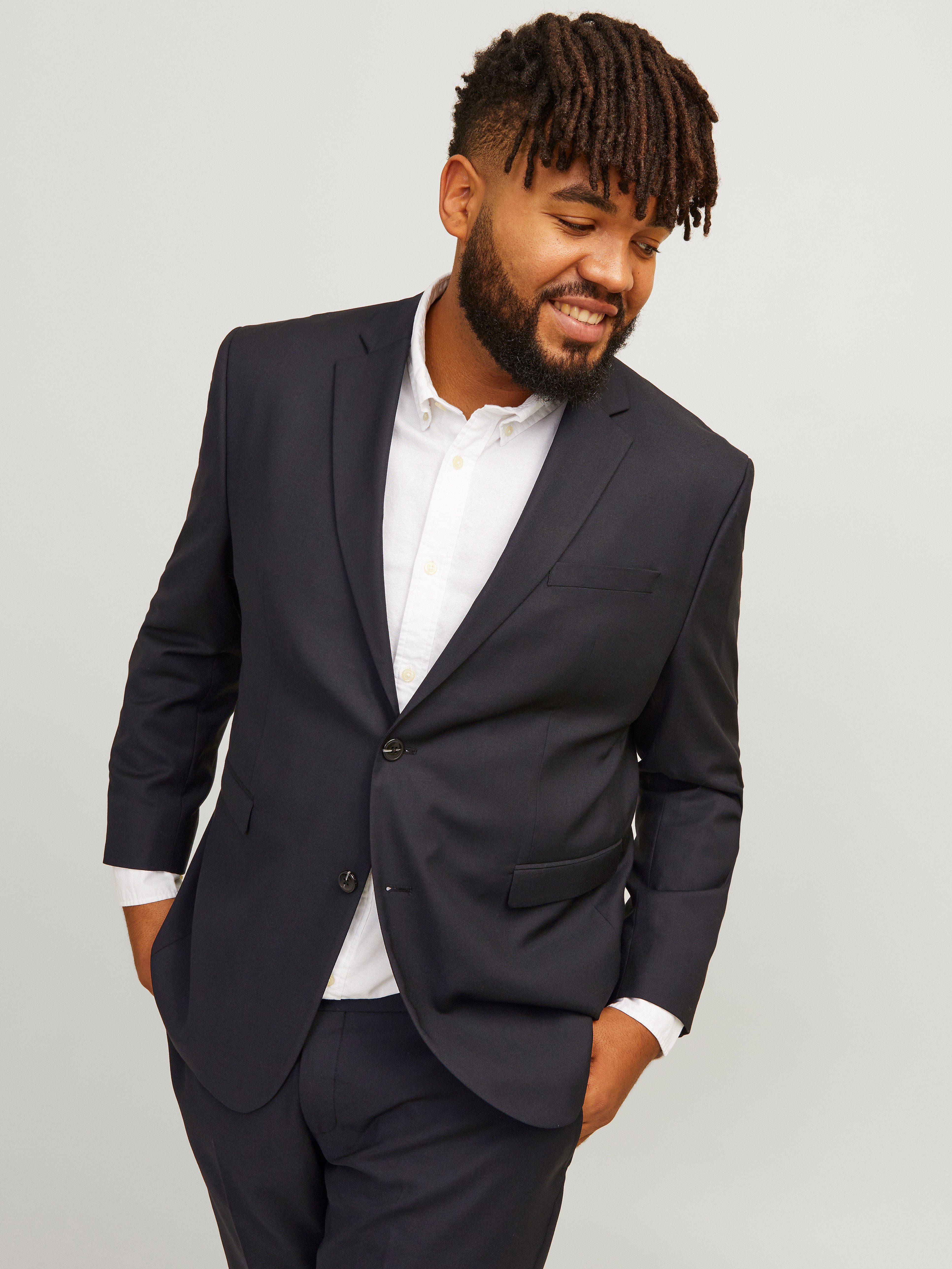 Jack & Jones PlusSize Sakko JPRSOLARIS BLAZER NOOS PLS günstig online kaufen