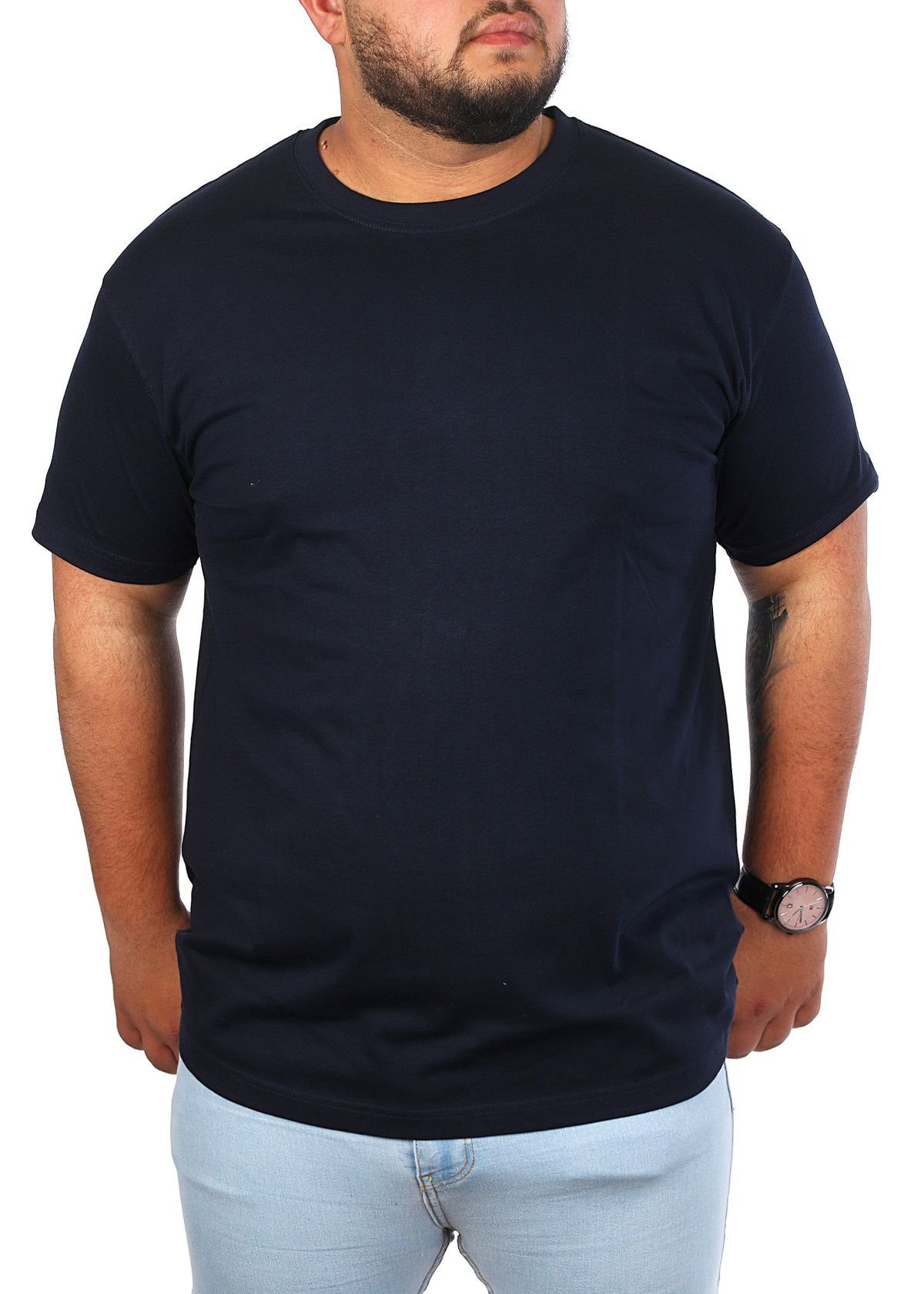 Young & Rich T-Shirt Herren Übergröße günstig online kaufen