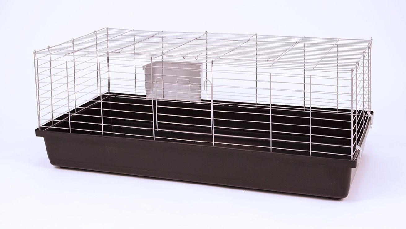 M.O. Kleintierkäfig XXL Meerschweinchenkäfig Hasenkäfig Nagerkäfig 1,20m