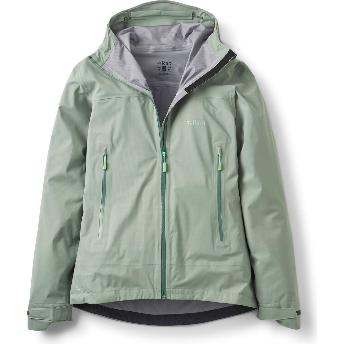 Rab Outdoorjacke Firewall Light Jacket Wmns Vielseitige Damenjacke für Outdoor-Abenteuer mit wasserdichtem
