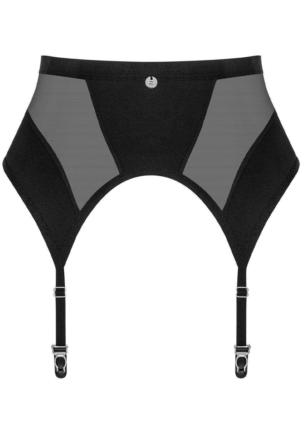 Strumpfgürtel- Transparenter schwarz Obsessive Strumpfhalter