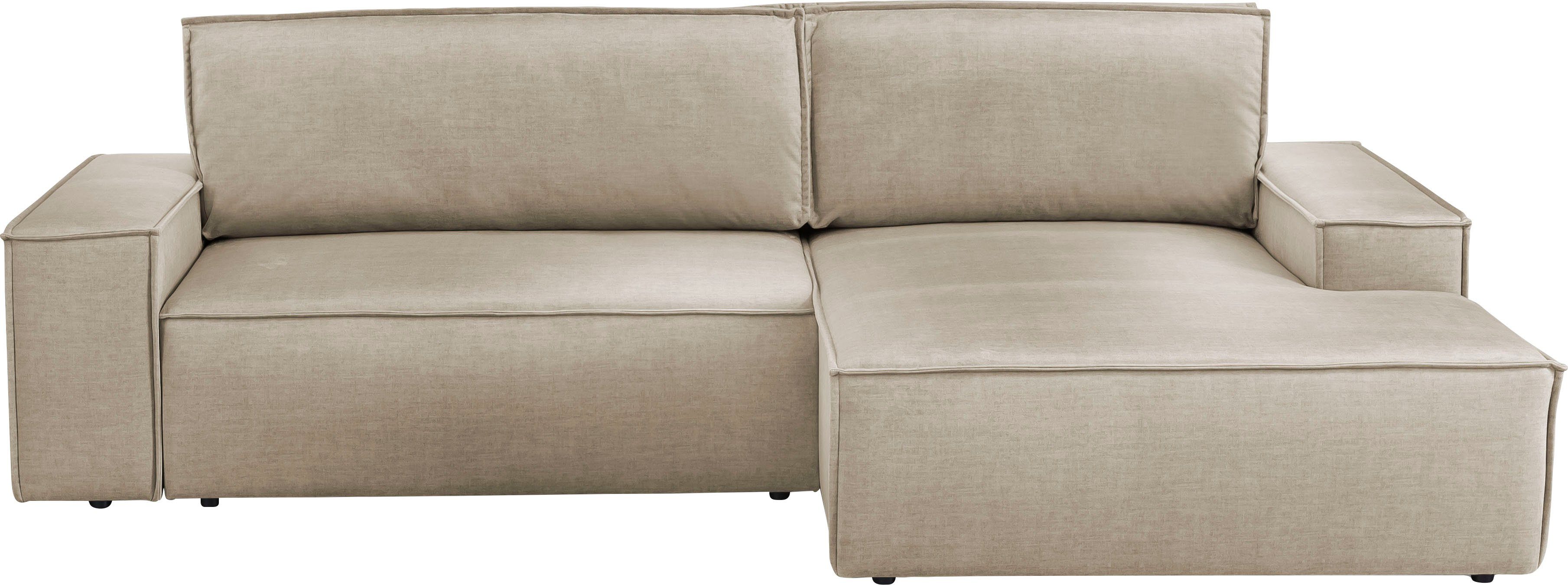 Home affaire Ecksofa SHERWOOD Schlafsofa 267 günstig online kaufen
