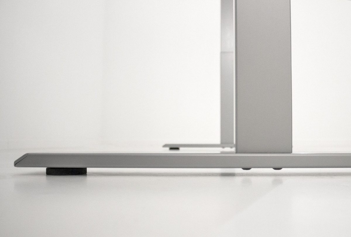 KERKMANN Schreibtisch Steh-/Sitztisch Move 2 elektrisch Fuß silber 120x80x63-127cm anthrazit