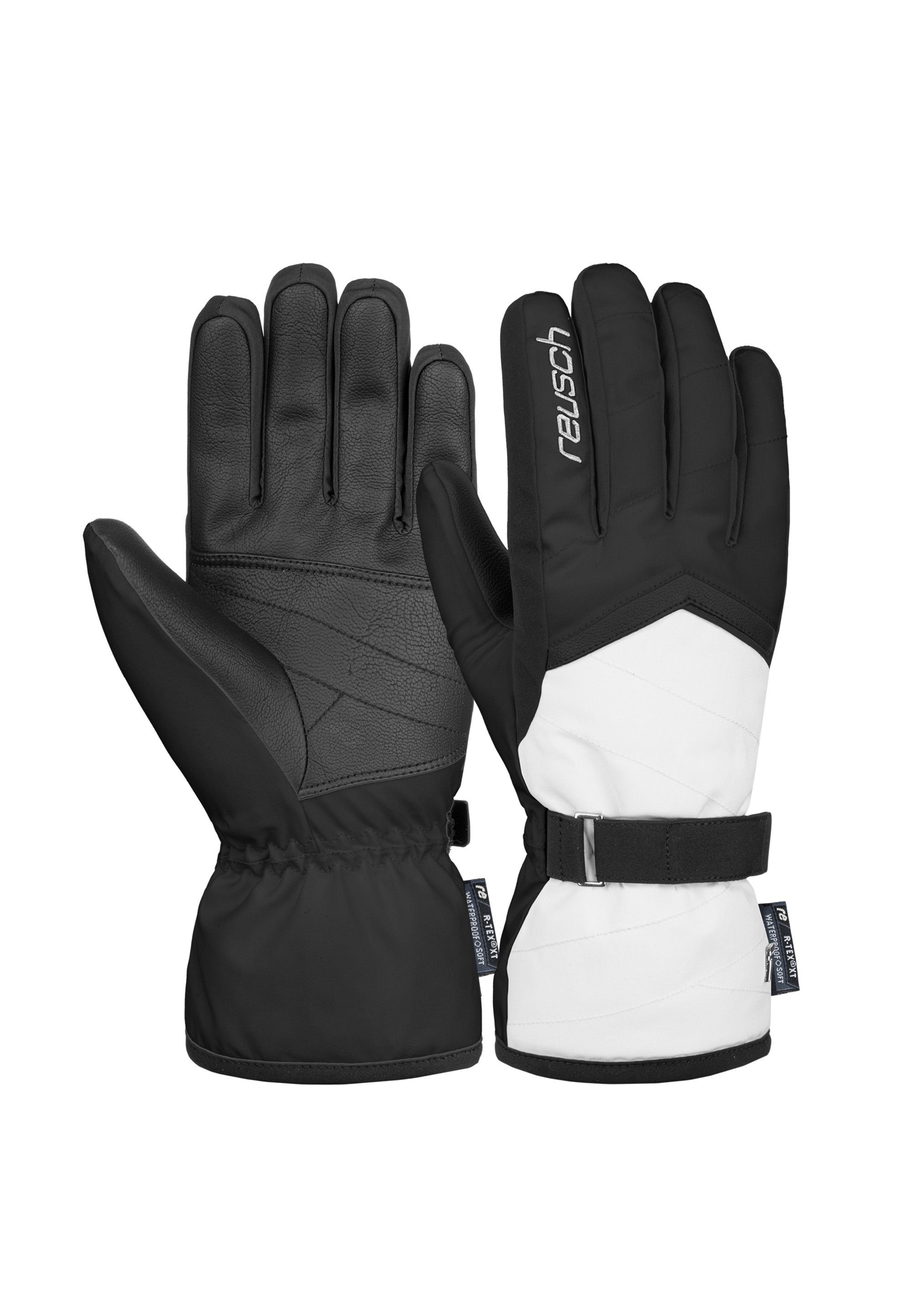 Reusch Skihandschuhe Moni R-TEX® XT mit innovativer Insert-Membran schwarz-weiß | Handschuhe