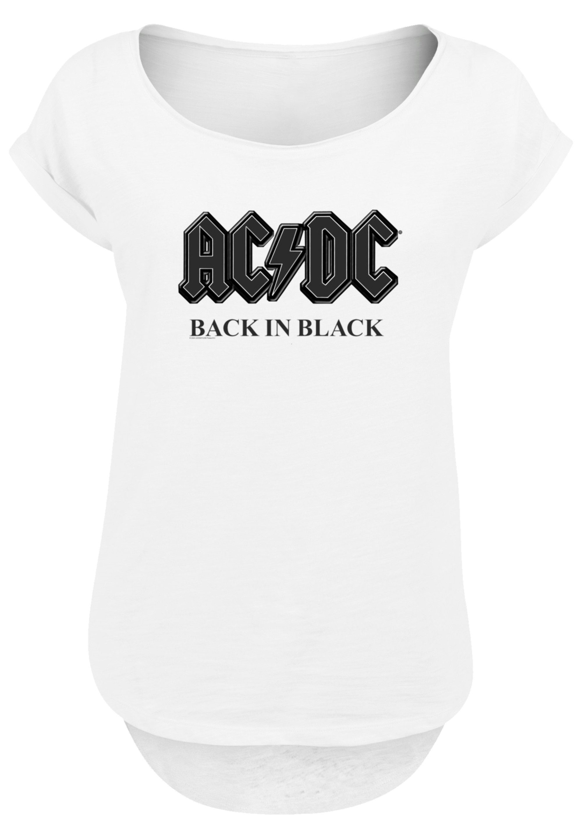 F4NT4STIC T-Shirt ACDC Back in Black günstig online kaufen