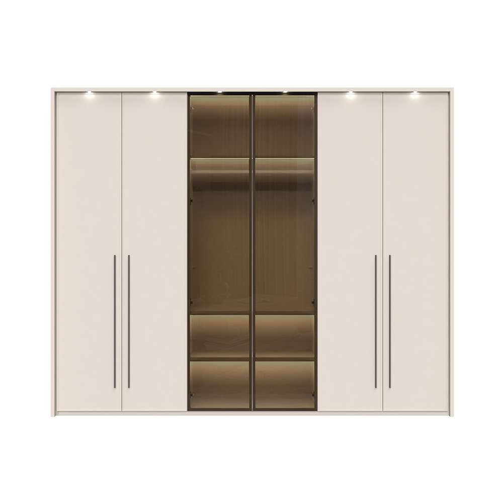 Places of Style Drehtürenschrank Opera Parsol-Glastüren, günstig online kaufen