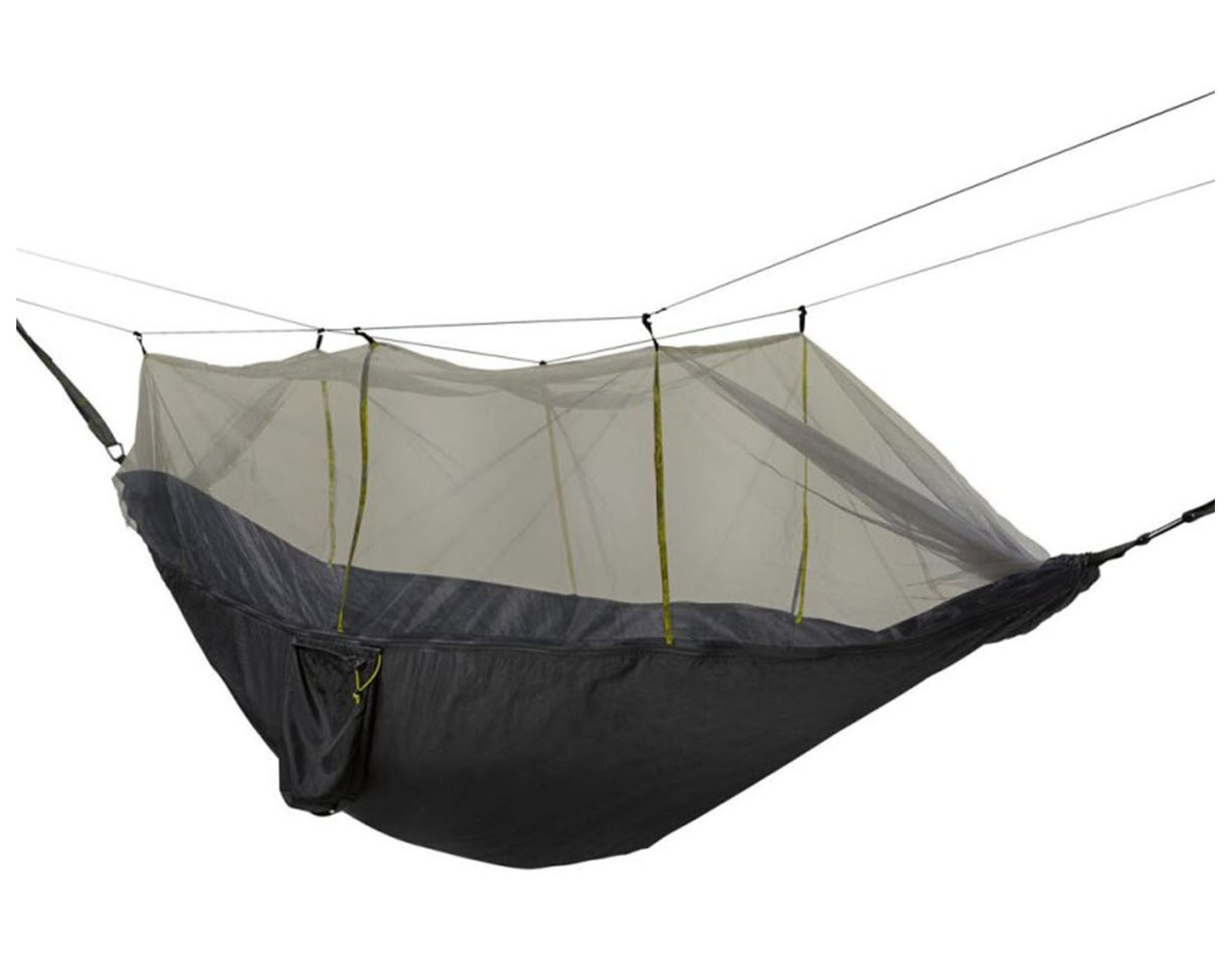 Rocktrail Hängematte Outdoor Hängematte mit Moskito-Netz max. 110 kg ca. 275 x 140 cm