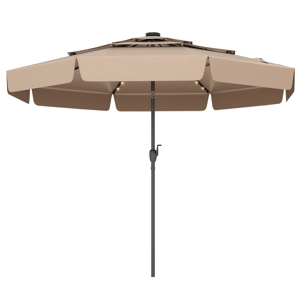COSTWAY Sonnenschirm, LxB: 300x300 cm, mit günstig online kaufen