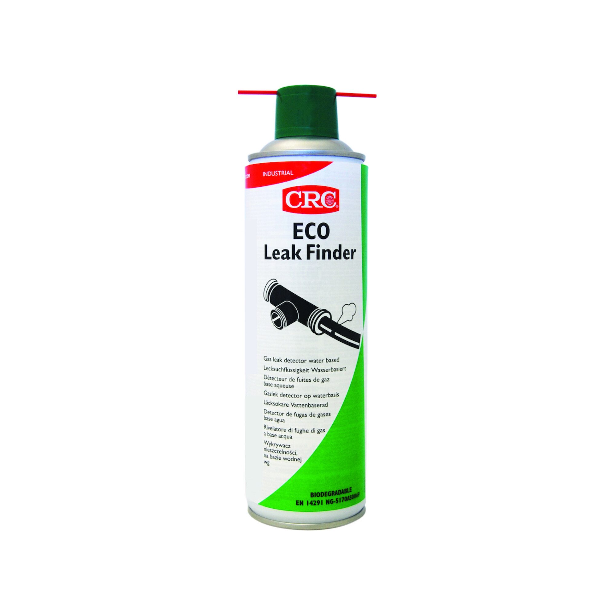 CRC Graphit-Spray CRC Lecksuchspray Eco Leak Finder NSF-P1 DVGW farblos 360 Grad Ventil
