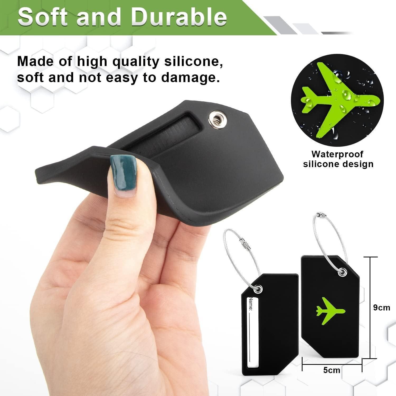 LuxusKollektion Kofferset 4er Set Kofferanhänger mit Adressschild und Edels günstig online kaufen