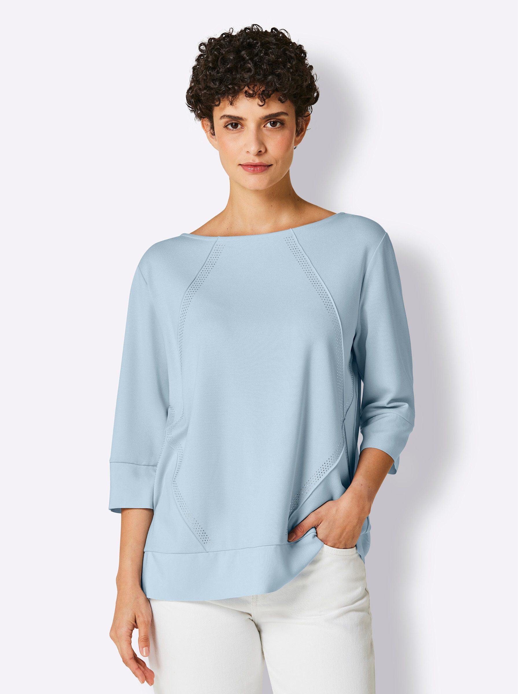 T-Shirt Modal-Shirt 3/4-Arm
