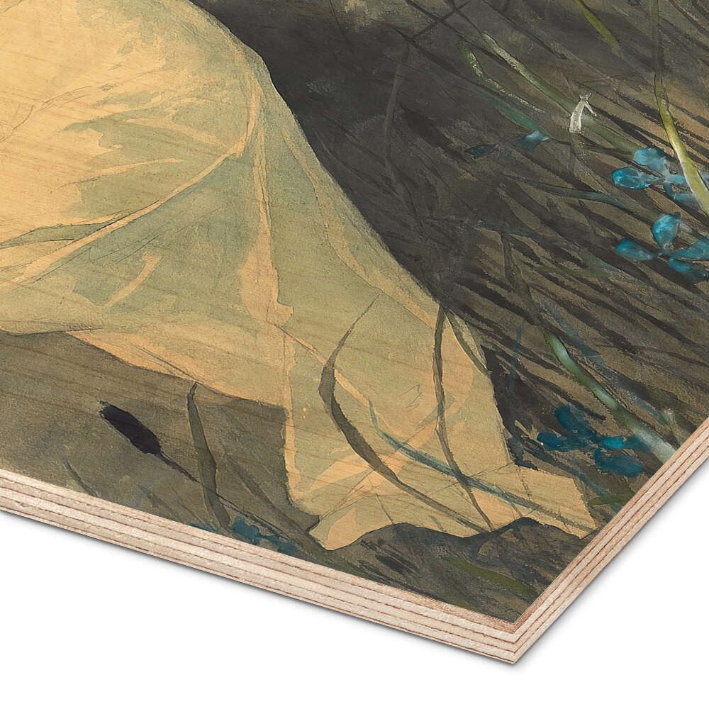 Posterlounge Wandbild Die Fee, Alfons Mucha, erhältlich als Poster, Leinwandbild, Wandsticker oder Acrylglasbild