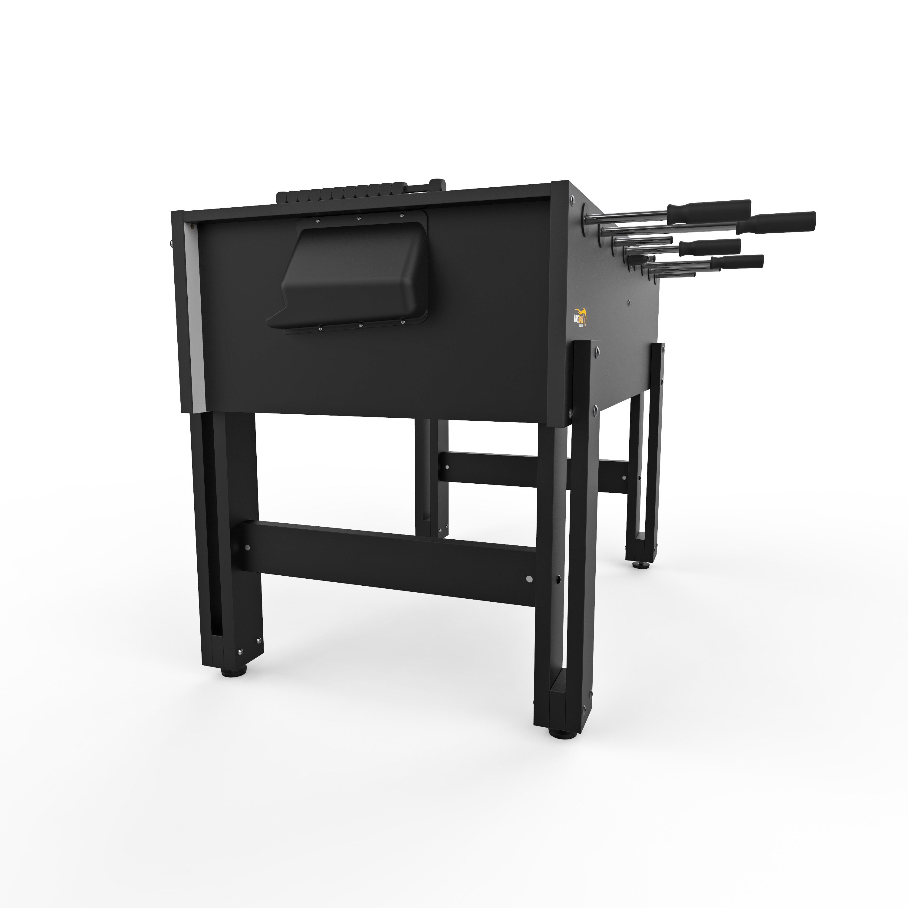 Fireball-Tablesoccer Kickertisch Fireball "Home" schwarz Tischfußball, Made in Germany
