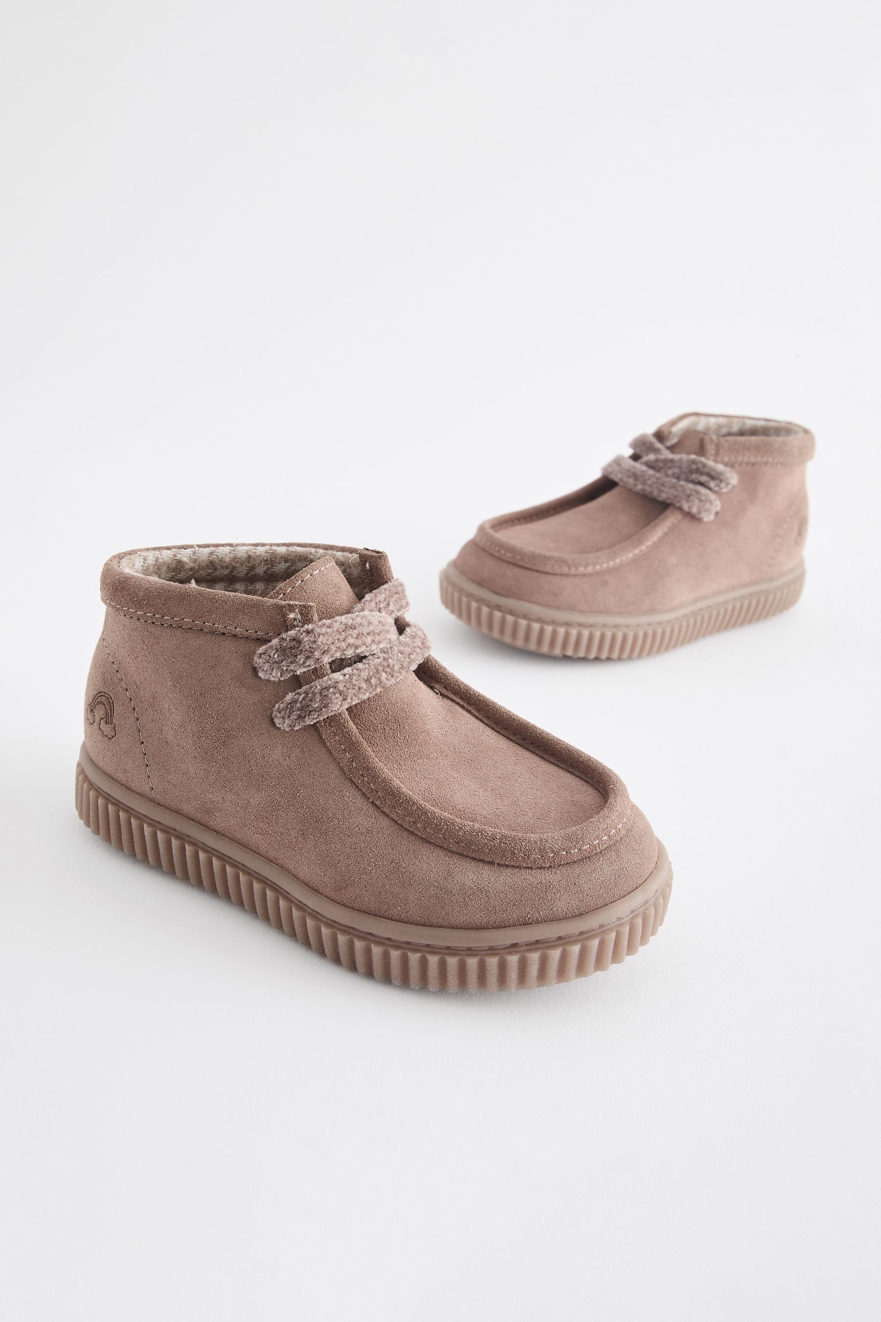 Next Stiefel aus Veloursleder Stiefelette (1-tlg) günstig online kaufen