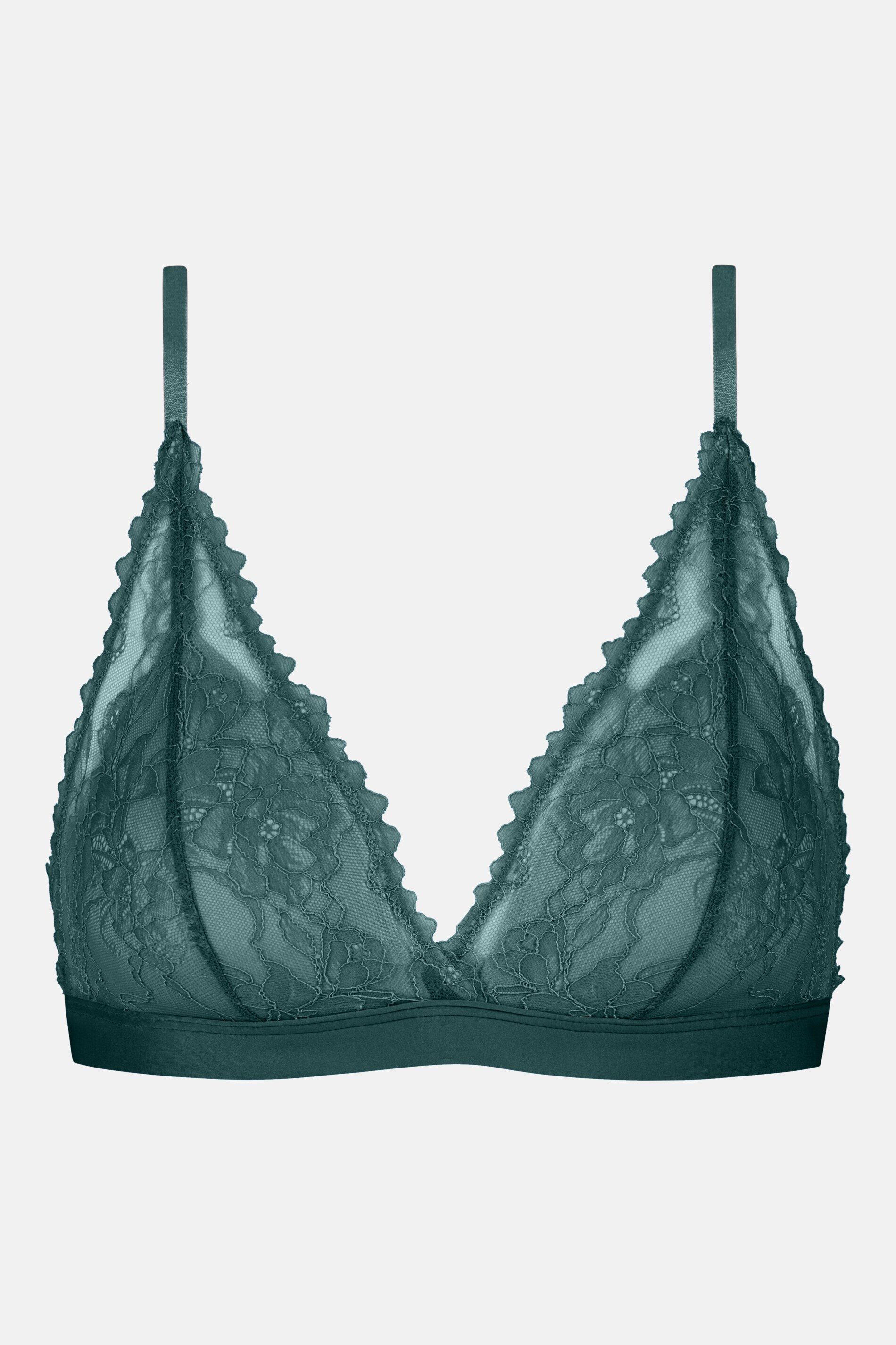 Mey Triangel-BH Mey Damen Triangel-BH Serie Poetry Style Uni BH (1-tlg., 1) Bügelloses Bralette, sexy Spitze, purer Komfort, blickdicht