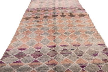 Designteppich Berber Maroccan Antik 184x382 Handgeknüpfter Moderner Orientteppich, Nain Trading, rechteckig, Höhe: 25 mm