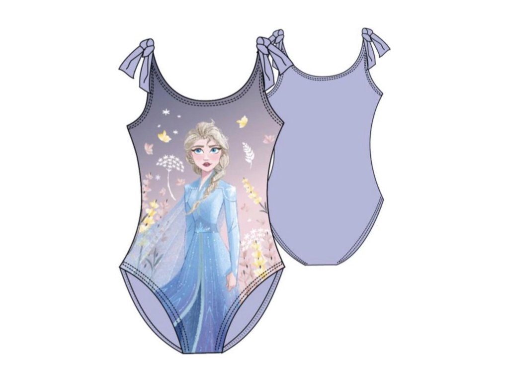 Disney Frozen Badeanzug Frozen - Die Eiskönigin Badeanzug violett