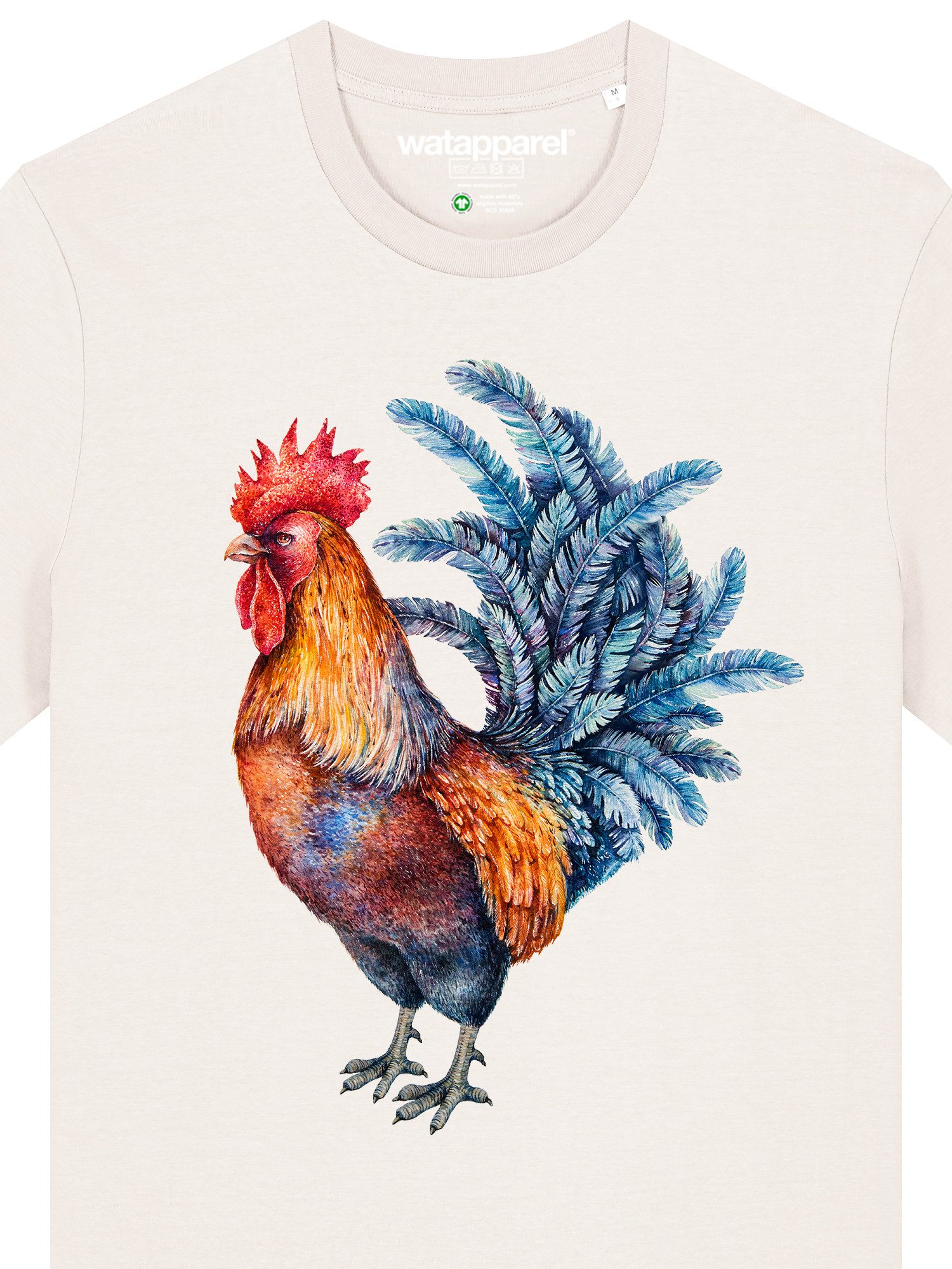 wat? Apparel T-Shirt Grimmiger Gockel