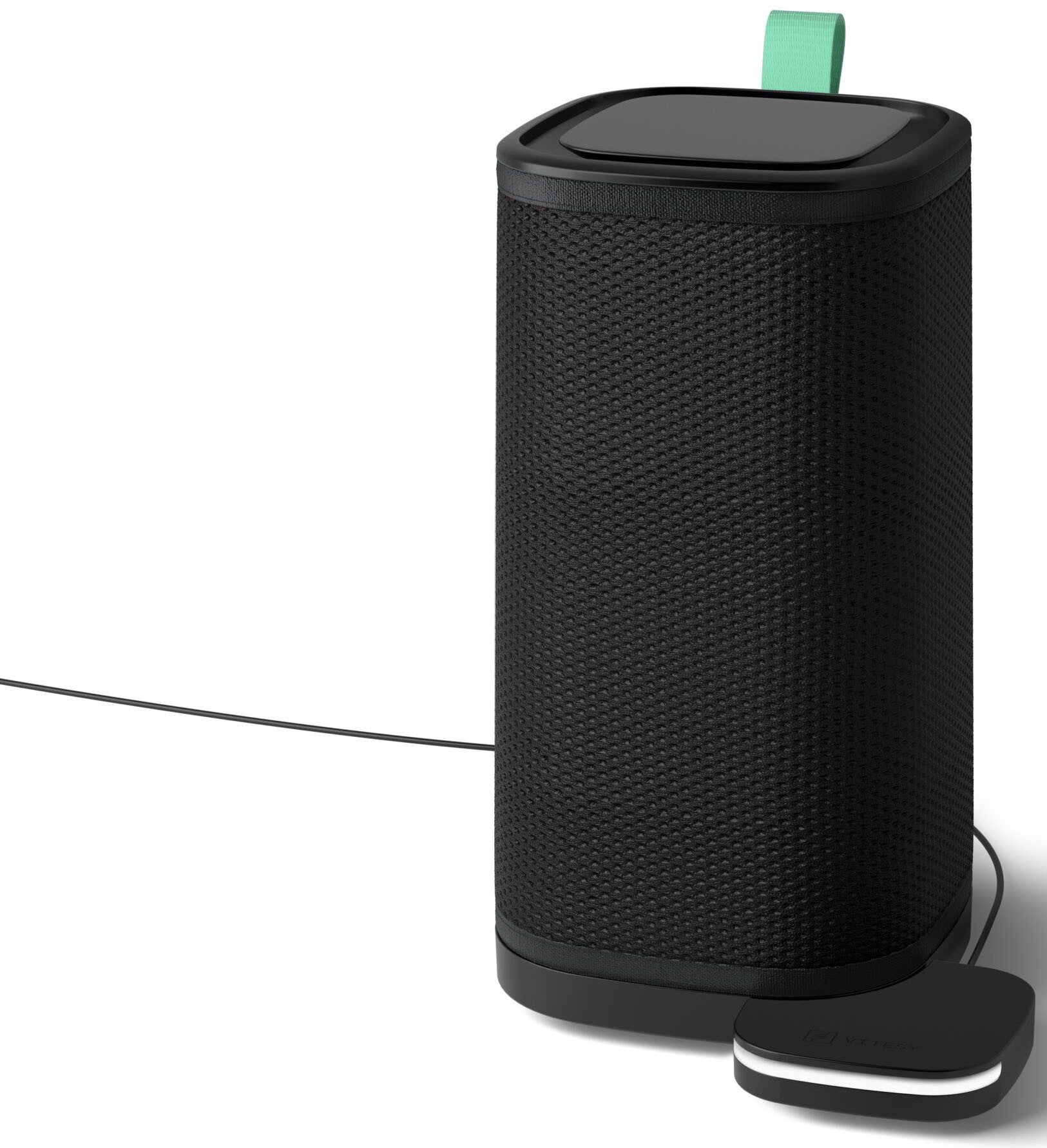 Vitesy Luftreiniger Eteria – Smarte Filtertechnologie für reine Raumluft, für 20 m² Räume, Waschbarer Filter, Beseitigt Mikroben, Schimmel, VOCs und Viren