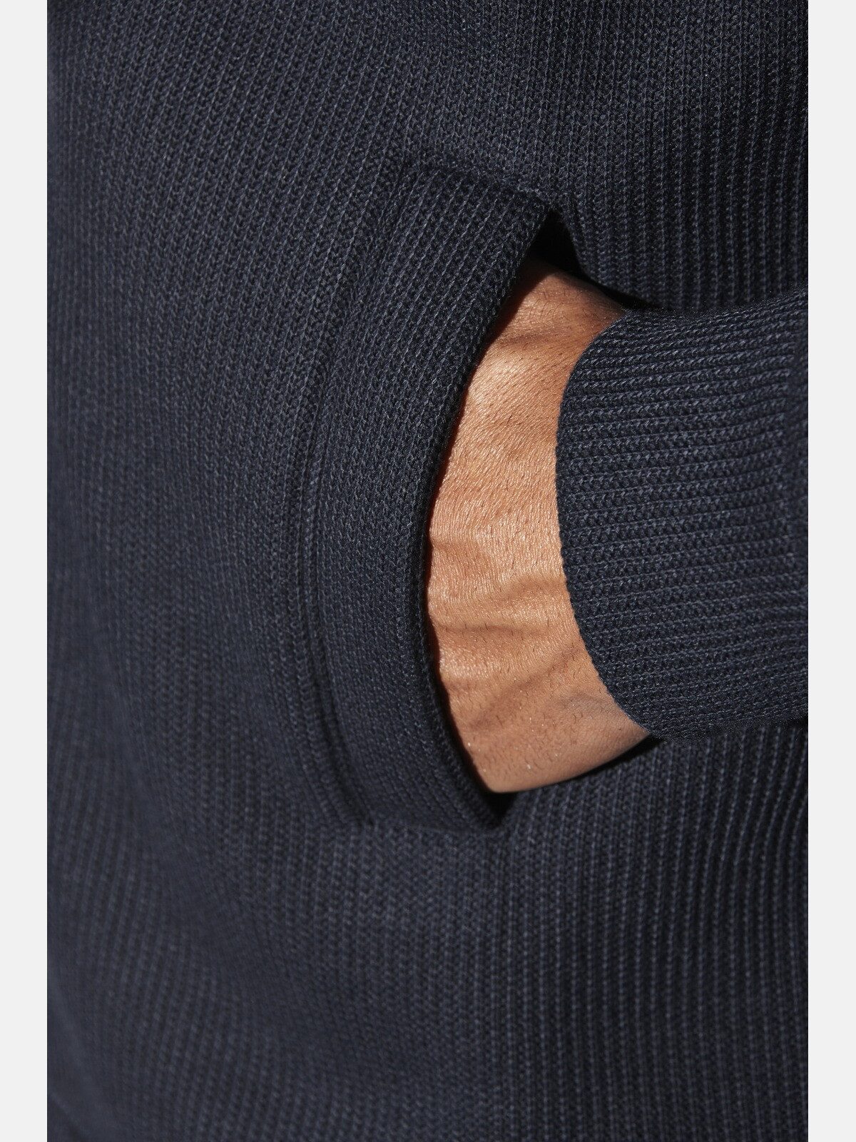 Jan Vanderstorm Sweatjacke HALSTROM mit Brusttasche