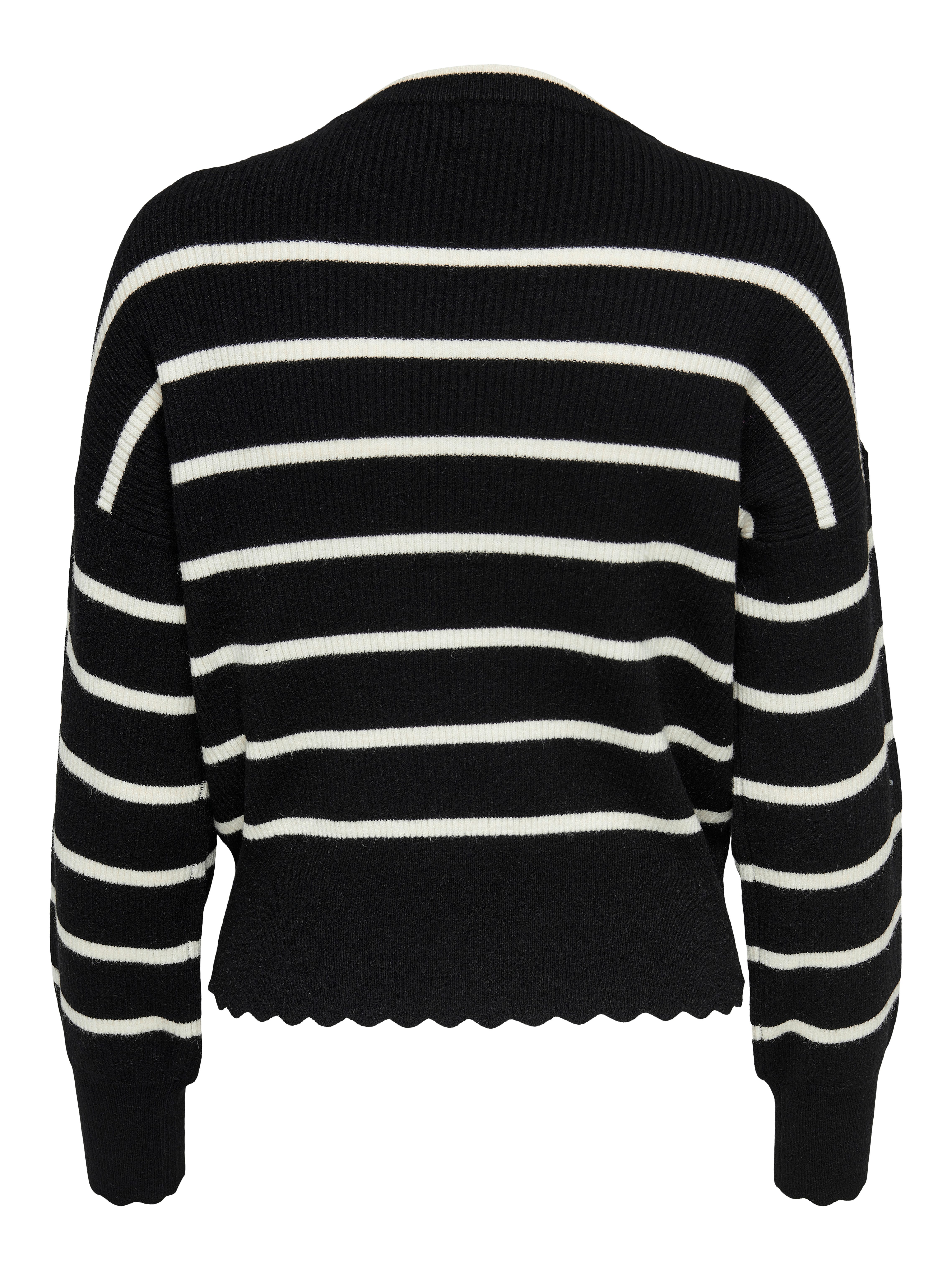 ONLY Rundhalspullover ONLIBI LS O-NECK NOOS KNT