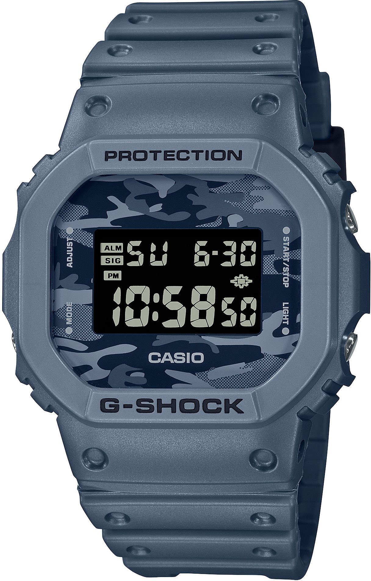 CASIO G-SHOCK Digitaluhr Casio Herrenuhr G-SHOCK DW-5600CA-2ER