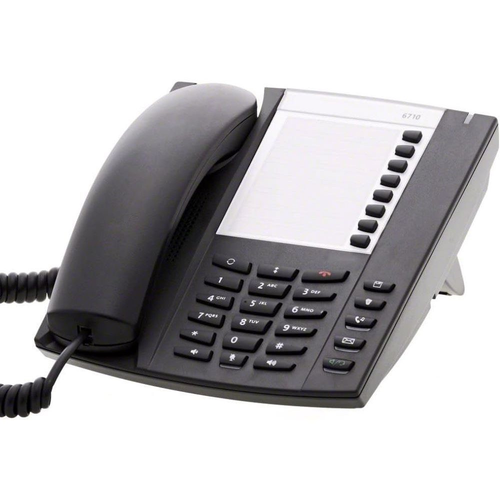 Mitel MiVoice 6710 - Telefon - anthrazit Kabelgebundenes Telefon