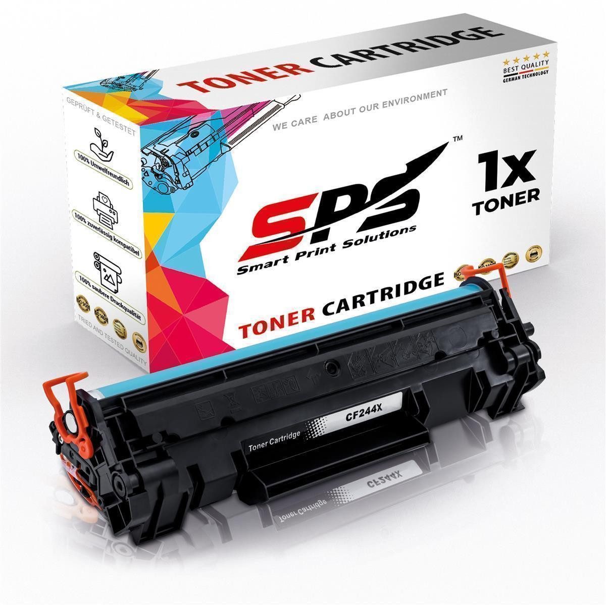 SPS Tonerkartusche CF244X Toner Schwarz – Kompatibel mit HP LaserJet Pro M15A, (Single-Pack, 1-St., Einzelpatrone), Kompatibel, ISO-zertifiziert, klare Druckqualität, fabrikneu