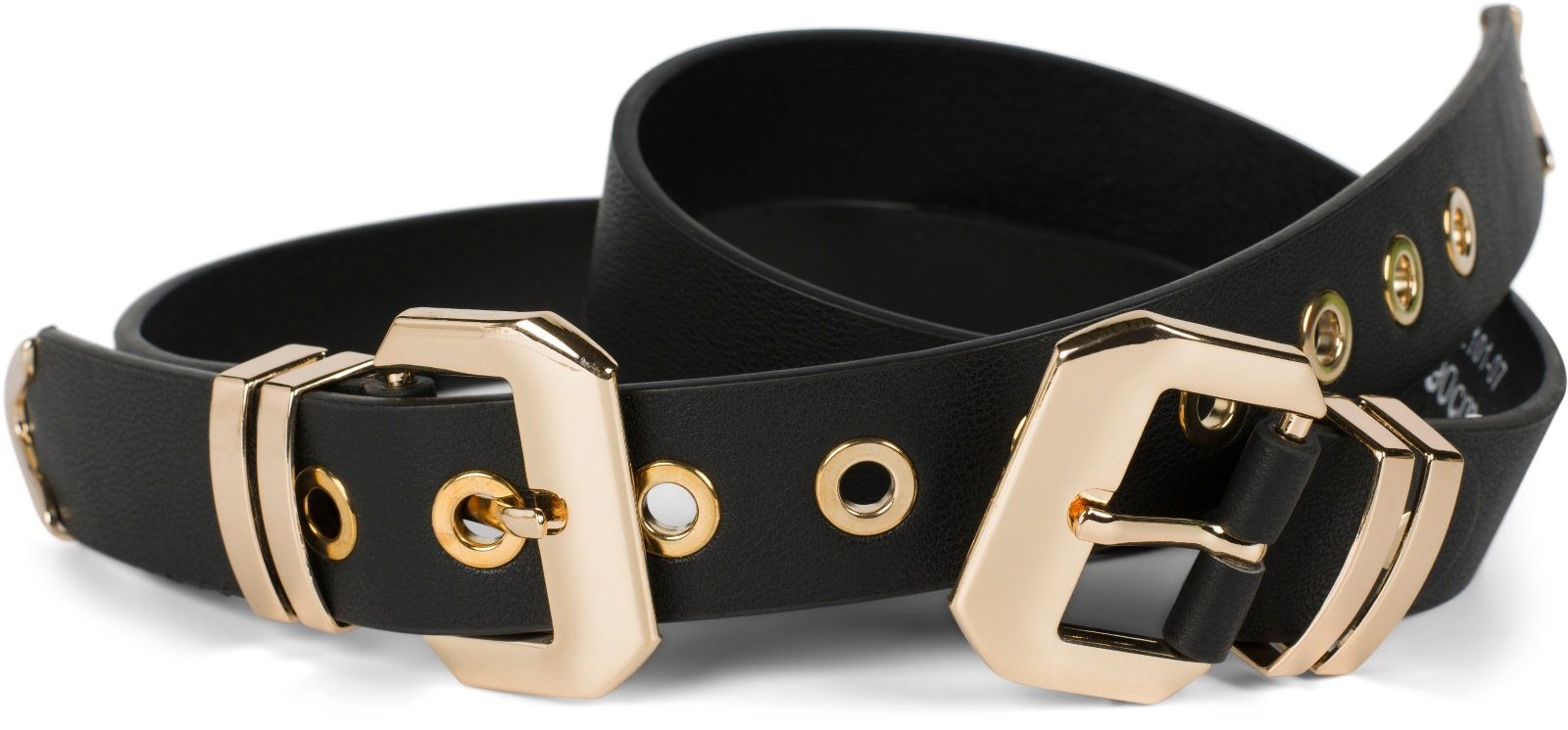 styleBREAKER Synthetikgürtel Doppel Schnallen Gürtel mit günstig online kaufen