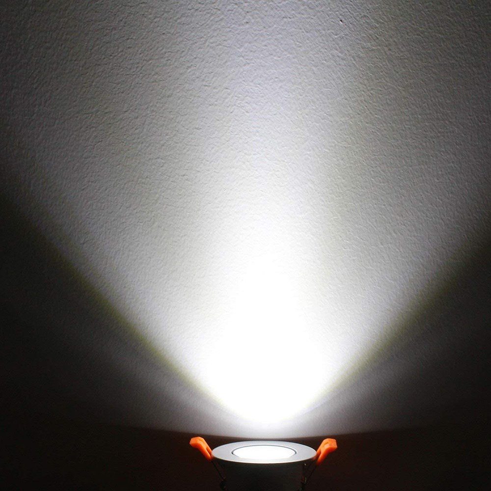 LED Rosnek Rund,Innenbeleuchtung, Kaltweiß Warmweiß, 12W, Einbaustrahler,12/15W,Ultraslim Naturweiß, LED, LED Deckenleuchte