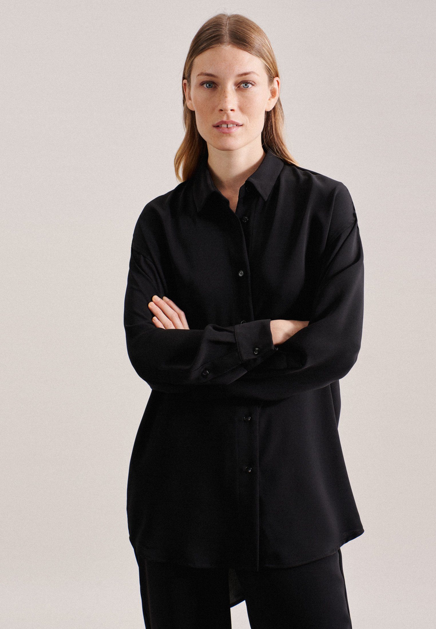 Schwarze Seidensticker Blusen für Damen online kaufen | OTTO