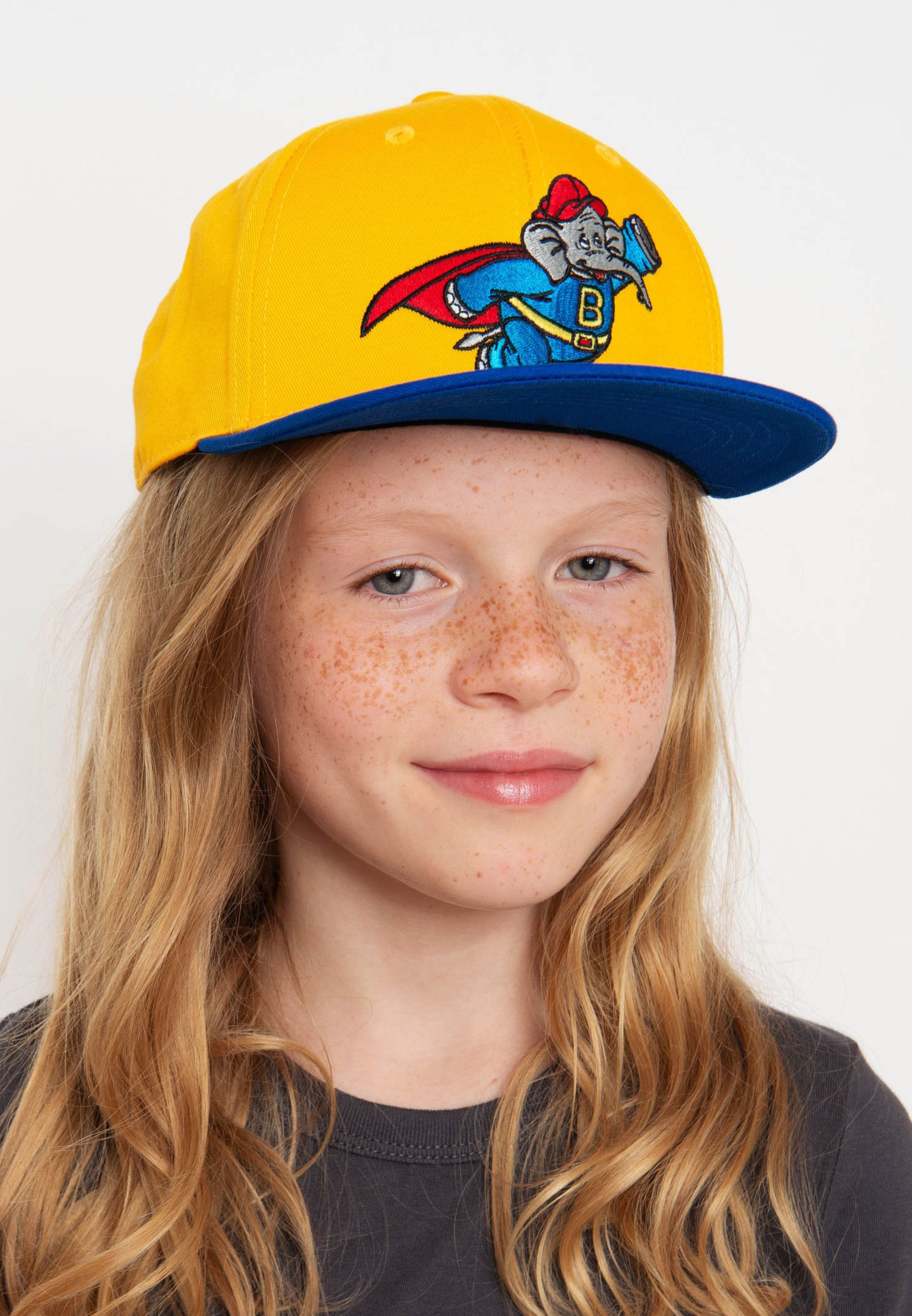 koaa Baseball Cap Benjamin Blümchen - Superheld mit detailreicher Stickerei