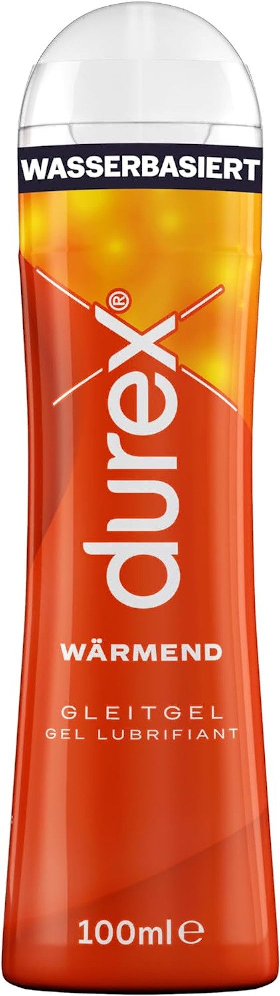 durex Gleitgel Wärmend – Gleitmittel für wärmende Effekte, 1-tlg., angenehme Gleitfähigkeit