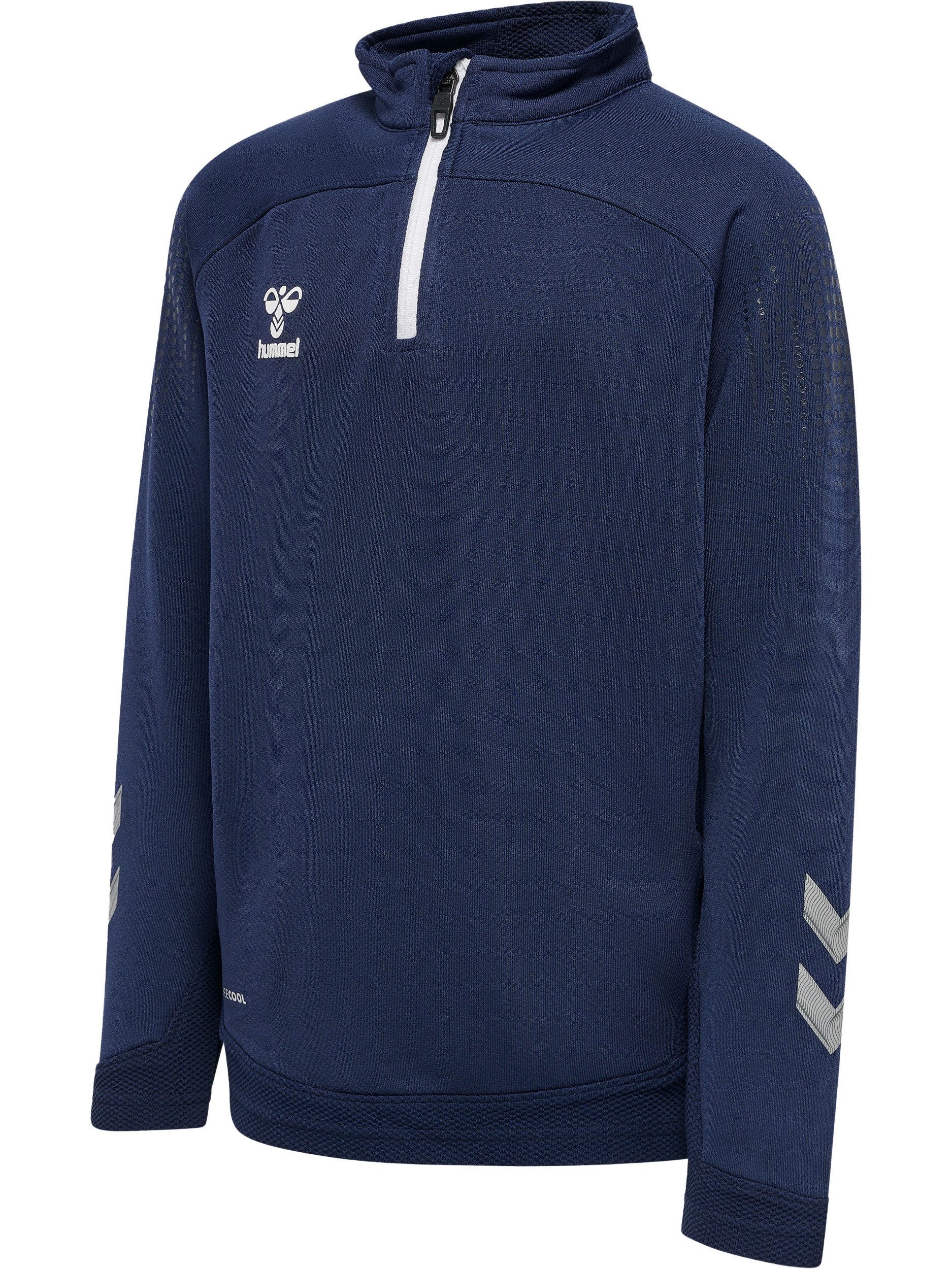 Sweatshirt hmlLead Half Zip Kinder