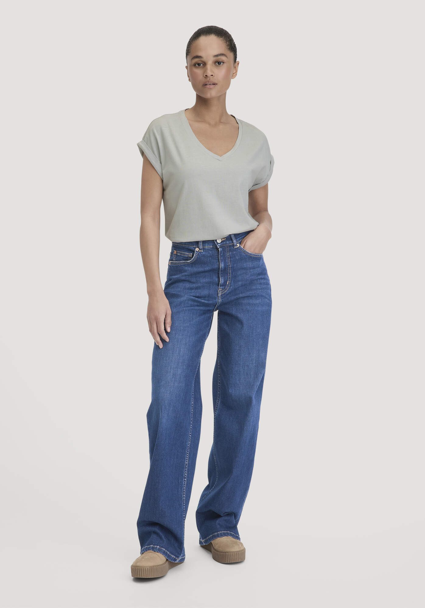 Hessnatur Bequeme Jeans ALVA High Rise günstig online kaufen