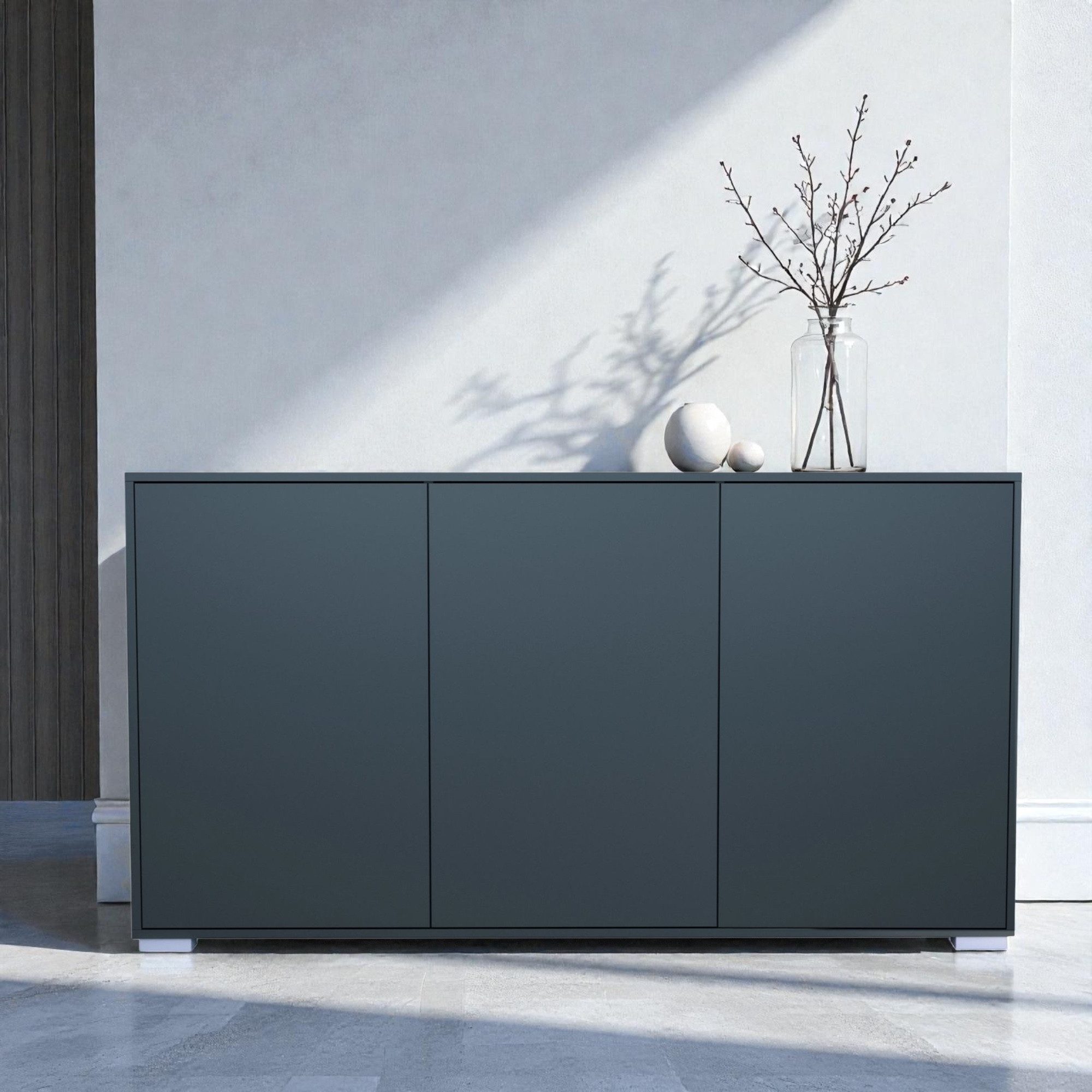 InnoFurn Sideboard Elena, Push-to-Open, Made in Germany