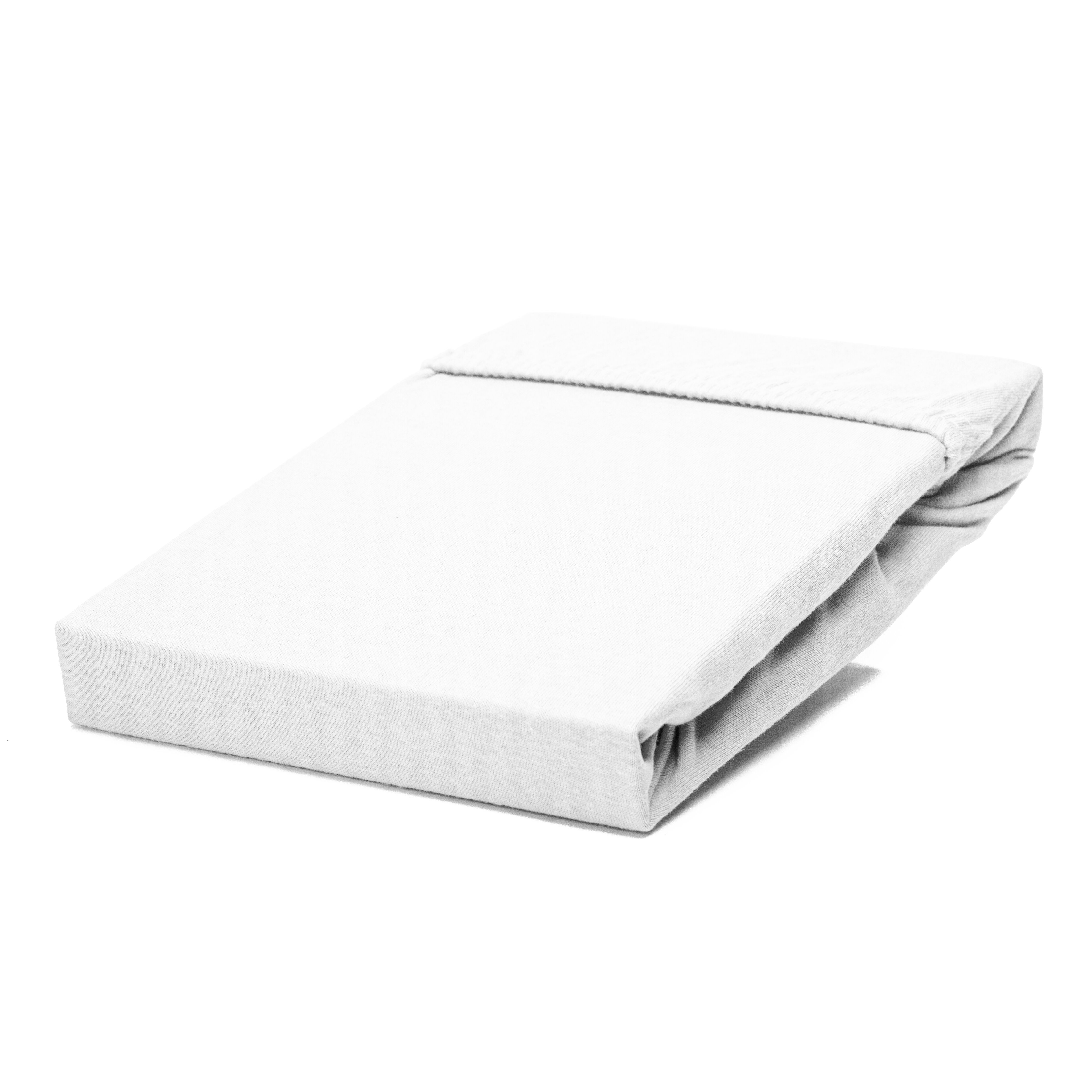 Hometex Premium Textiles Spannbettlaken Jersey Spannbettlaken 100% Baumwolle, Jersey, Gummizug: Rundumgummizug, Premium-Jersey Matratzenhöhe bis 23 cm