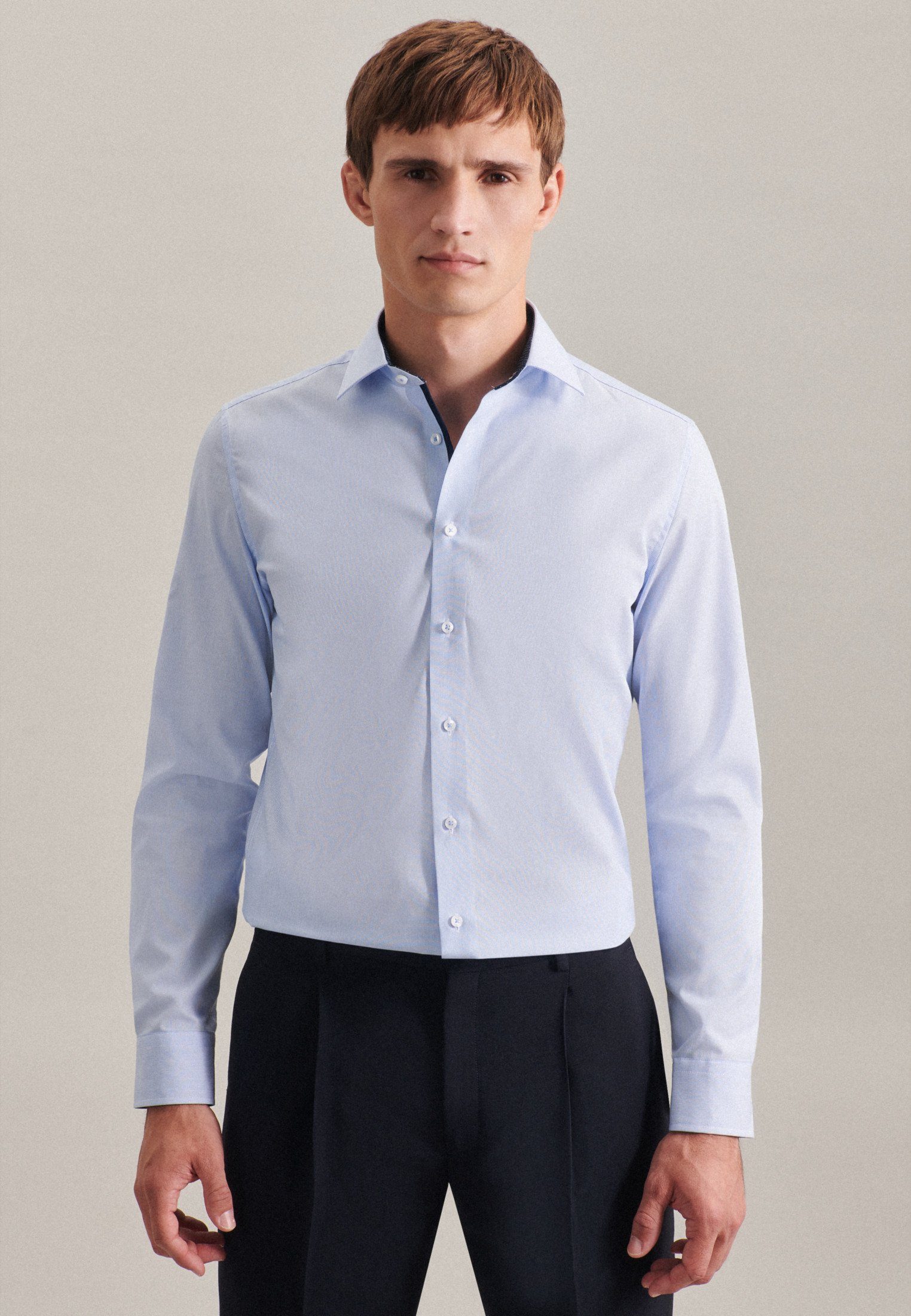 Businesshemd Schwarze Rose