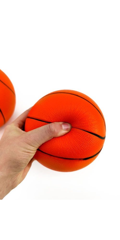 Power Shot Trainingshilfe Schaumstoffball Basketball 14cm orange