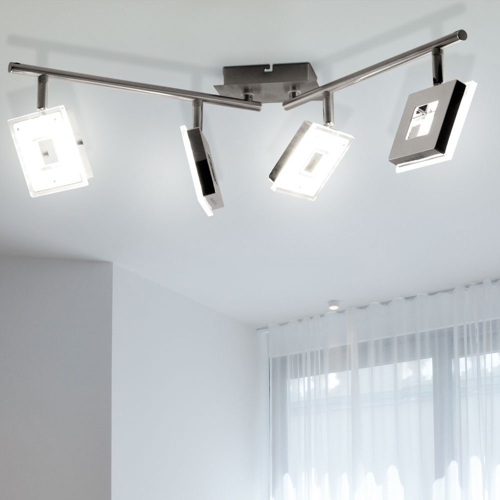 LED LED-Leuchtmittel Lampe Strahler Wohn fest Deckenleuchte, Zimmer verbaut, Schlaf LED Decken Beleuchtung Spots Globo Warmweiß,