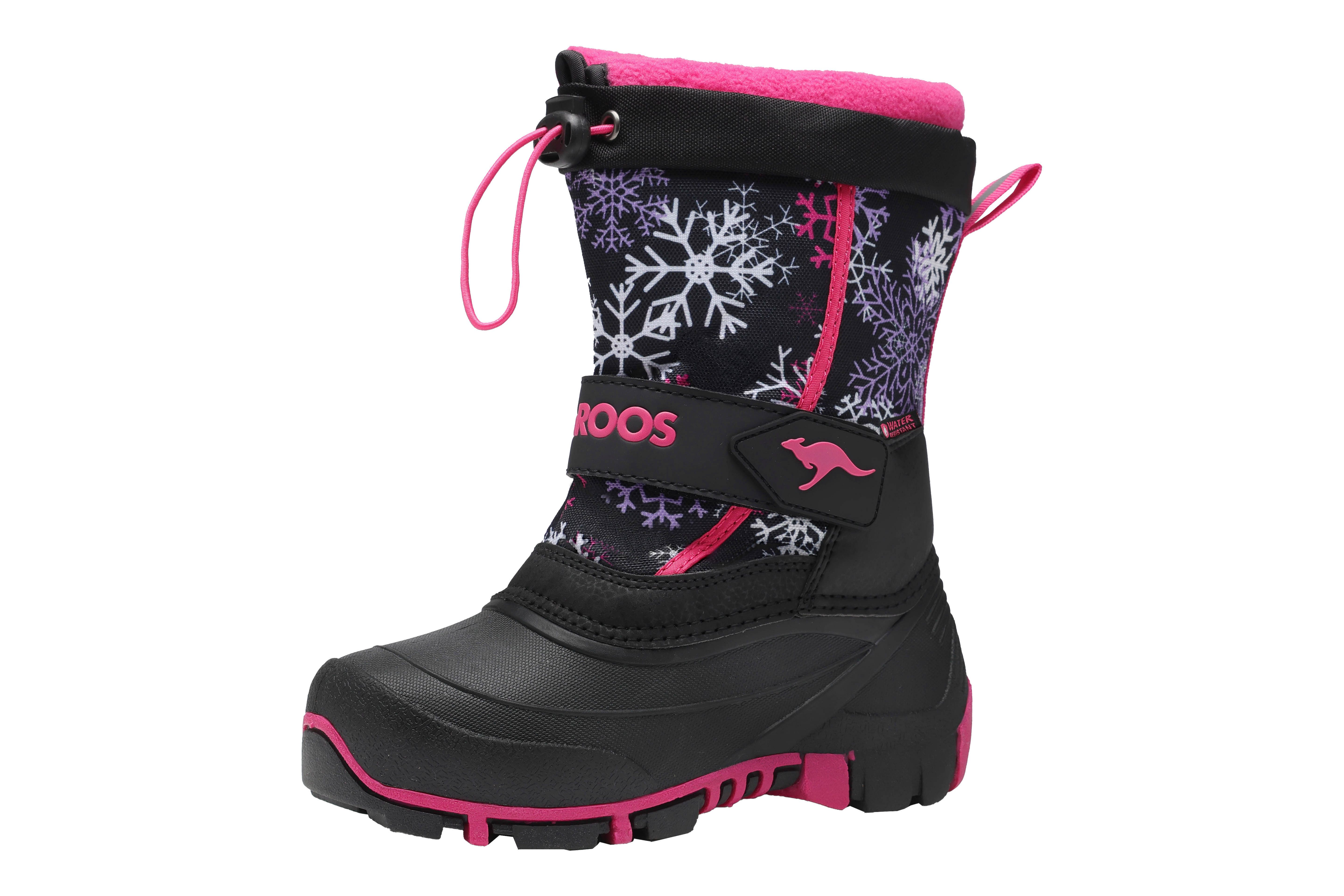 KangaROOS Kanga-Bean IV Winterstiefel Snowboots, Winterboots, Winterschuhe, wasserabweisend, gefüttert