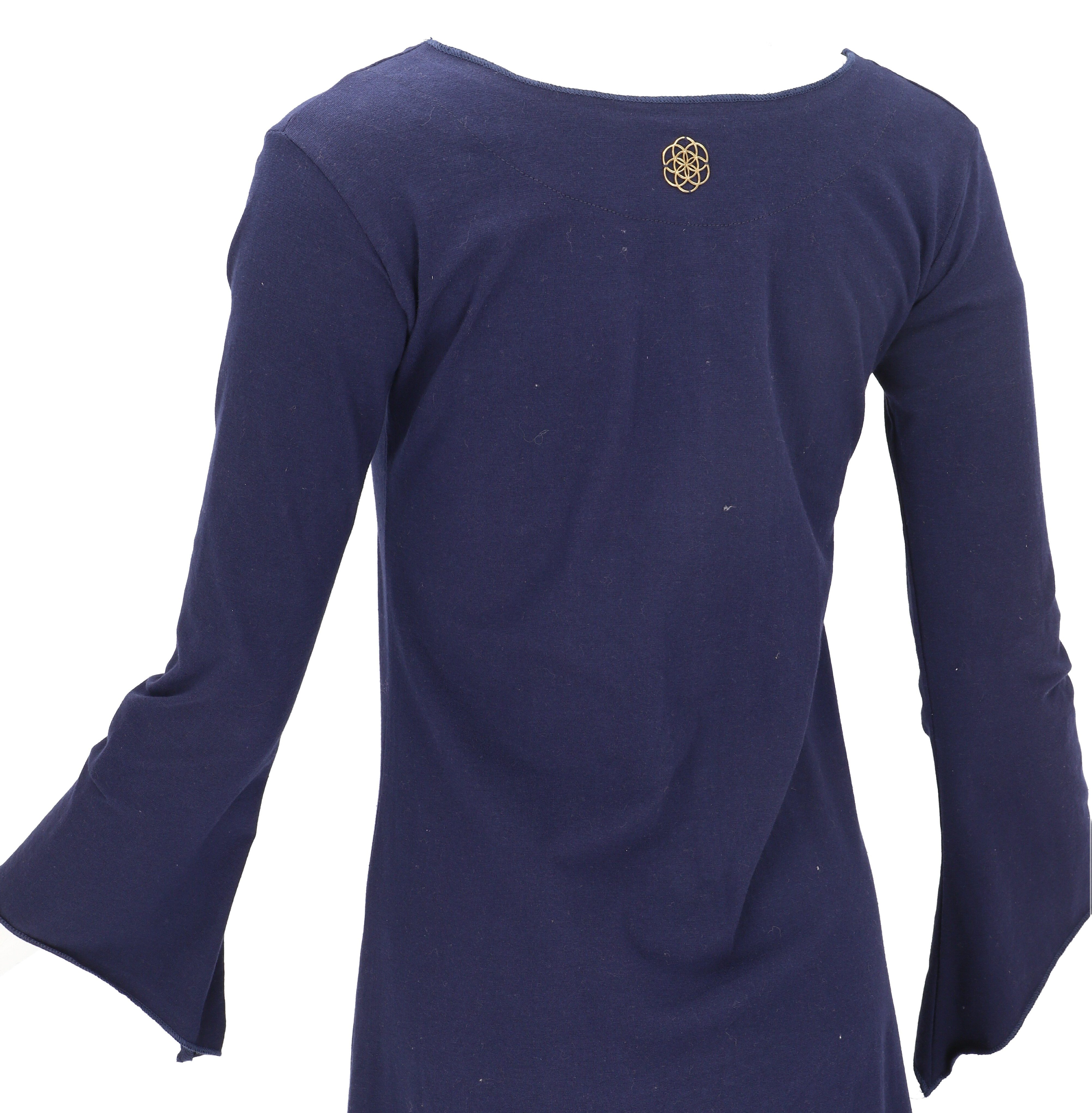 Guru-Shop Midikleid Schmal geschnittenes Elfenkleid, Mittelalter.. alternative Bekleidung – Bild 5 von 5