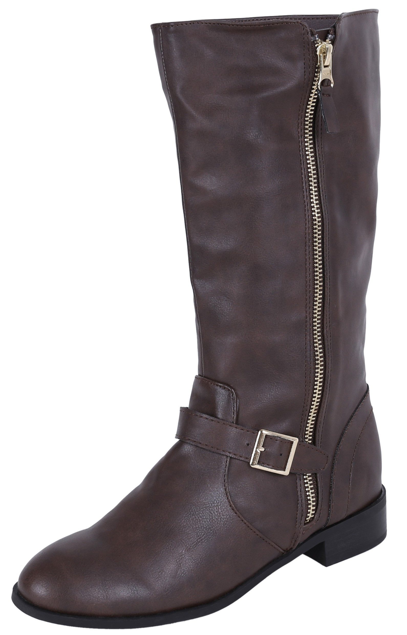 Sarcia.eu Braune Stiefel mit Schnalle 25-26 EU Winterboots