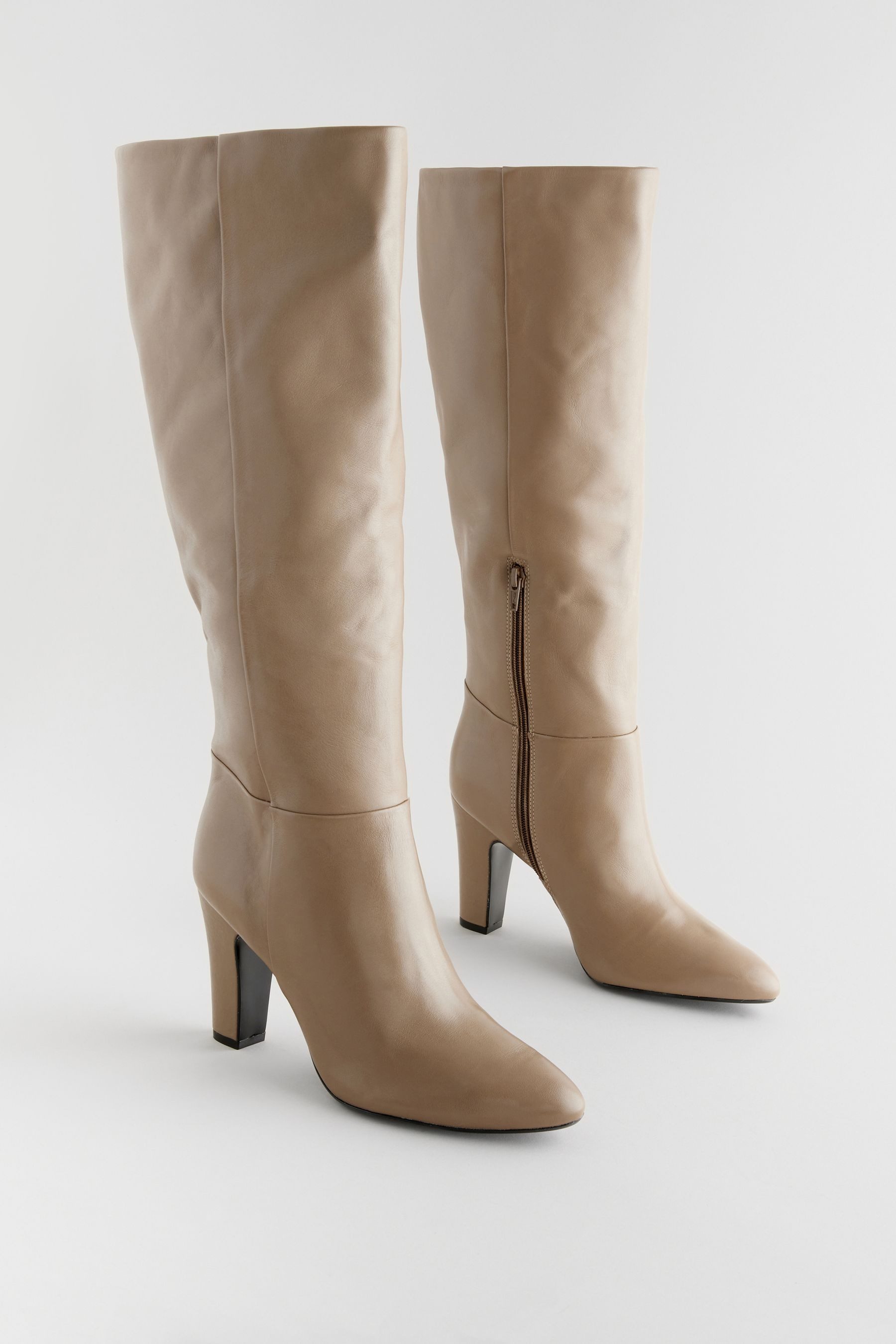 Next Kniehohe Premium-Absatzstiefel Stiefel (1-tlg) günstig online kaufen