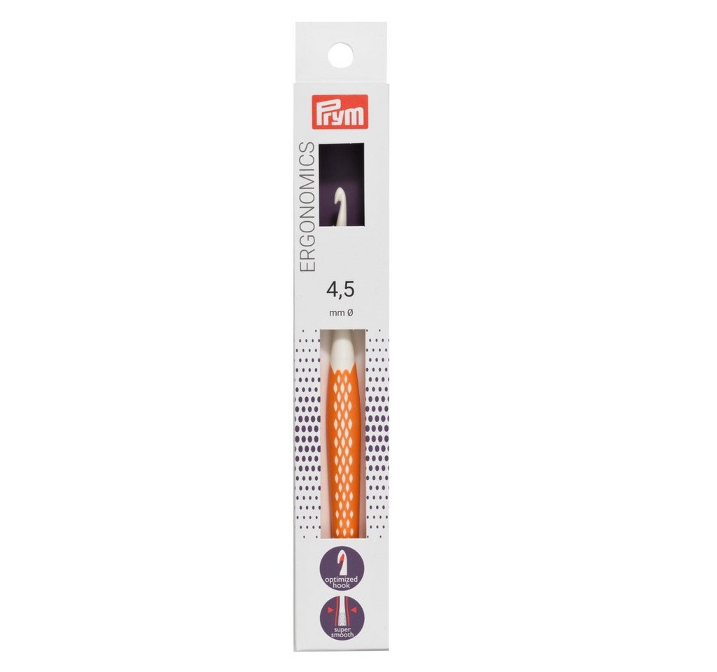 Thumbnail - Prym Häkelnadeln Wollhäkelnadel Ergonomics, 16,5 cm lang