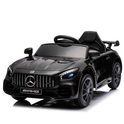 OKWISH Elektro-Kinderauto Mercedes Benz Kinderfahrzeug, Belastbarkeit 30 kg, Elektroauto mit 2 Motoren Fernsteurung