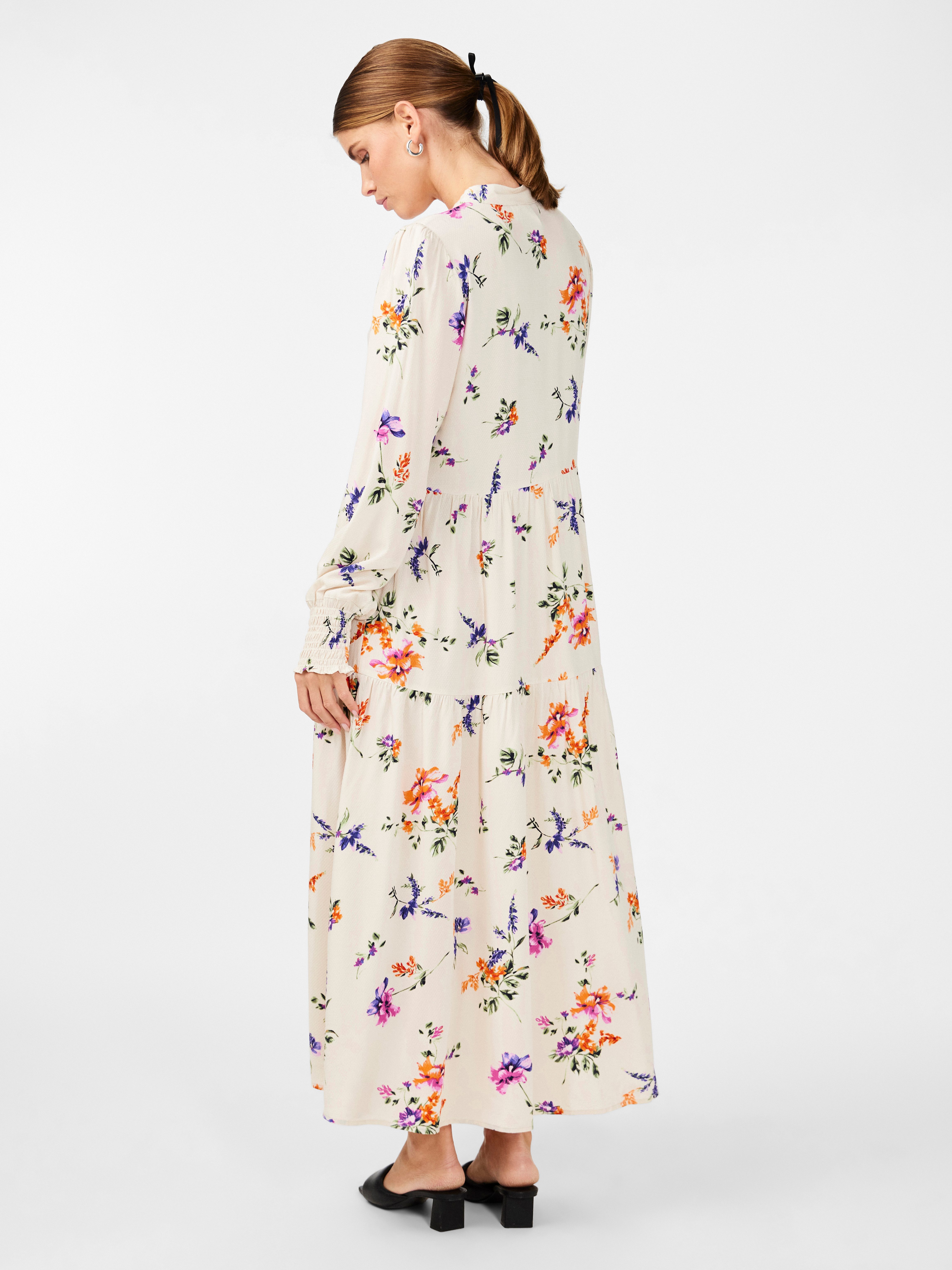 Y.A.S Druckkleid YASASINA LS LONG SHIRT günstig online kaufen